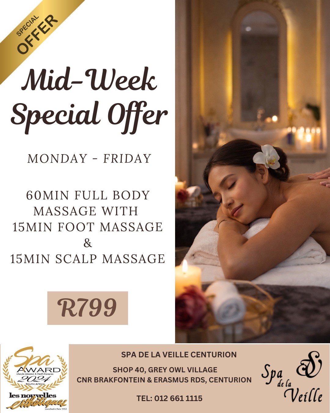 MIDWEEK MASSAGE MARCH 2026